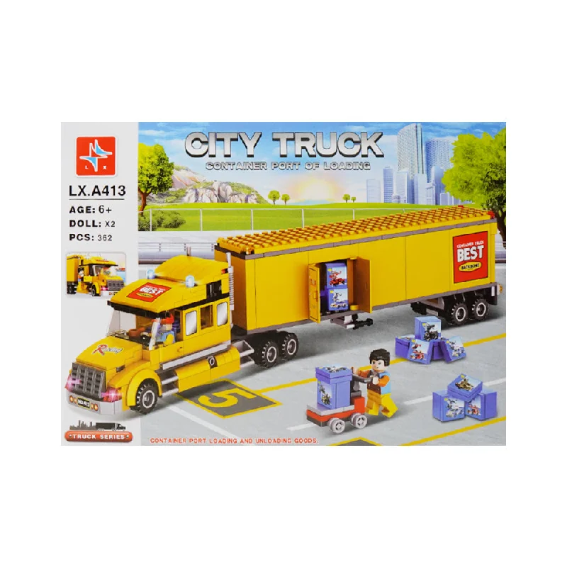 LX-A413 CITY CONTAINER BLOCKS 362PCS