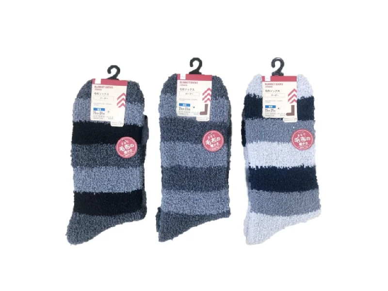 Blanket Socks for Men Striped