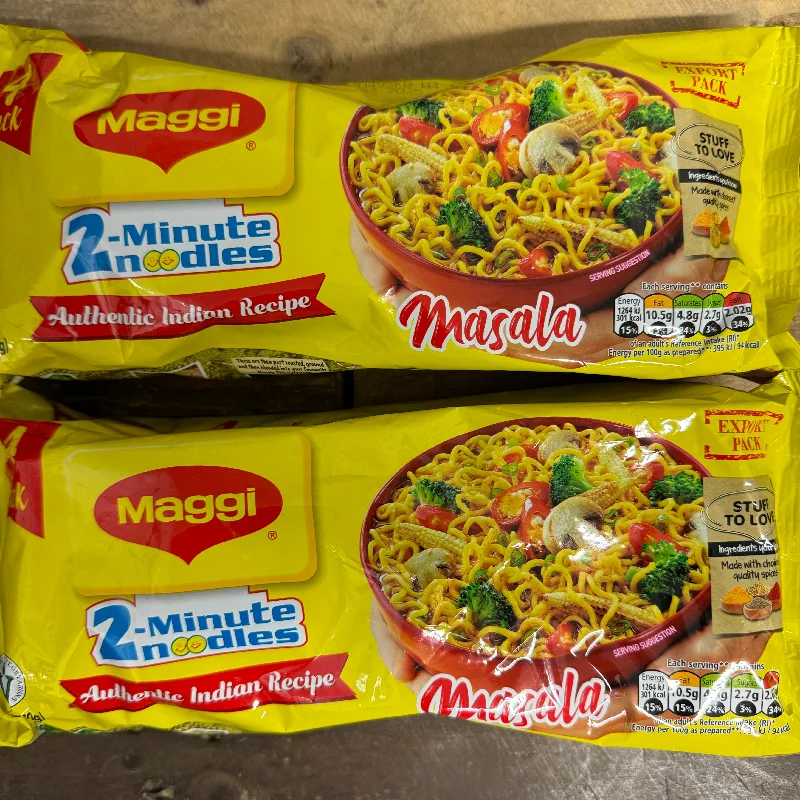 8x Maggi 2-Minute Masala Noodles (2 Packs of 4x70g)