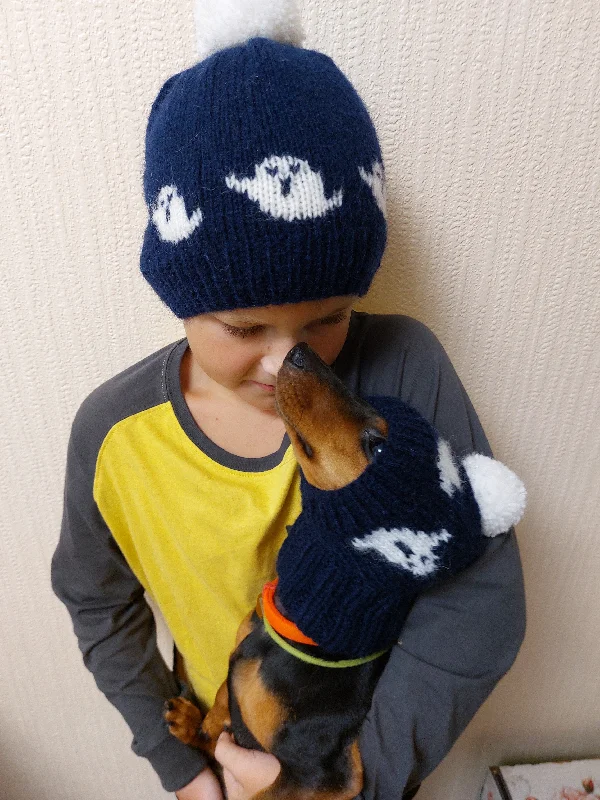 Halloween Hat Set Mom & Dog | Matching winter hat set for dog and owner, gift for mom dad and dog, puppy parents gift,set for owner and pet Halloween Hat Set Mom & Dog | Matching winter hat set for dog and owner, gift for mom dad and dog, puppy parents gift,set for owner and pet