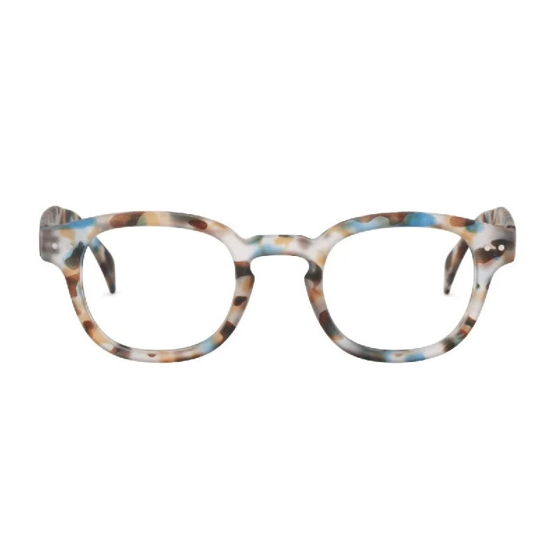 IZIPIZI Reading Shape #C +3 Blue Tortoise