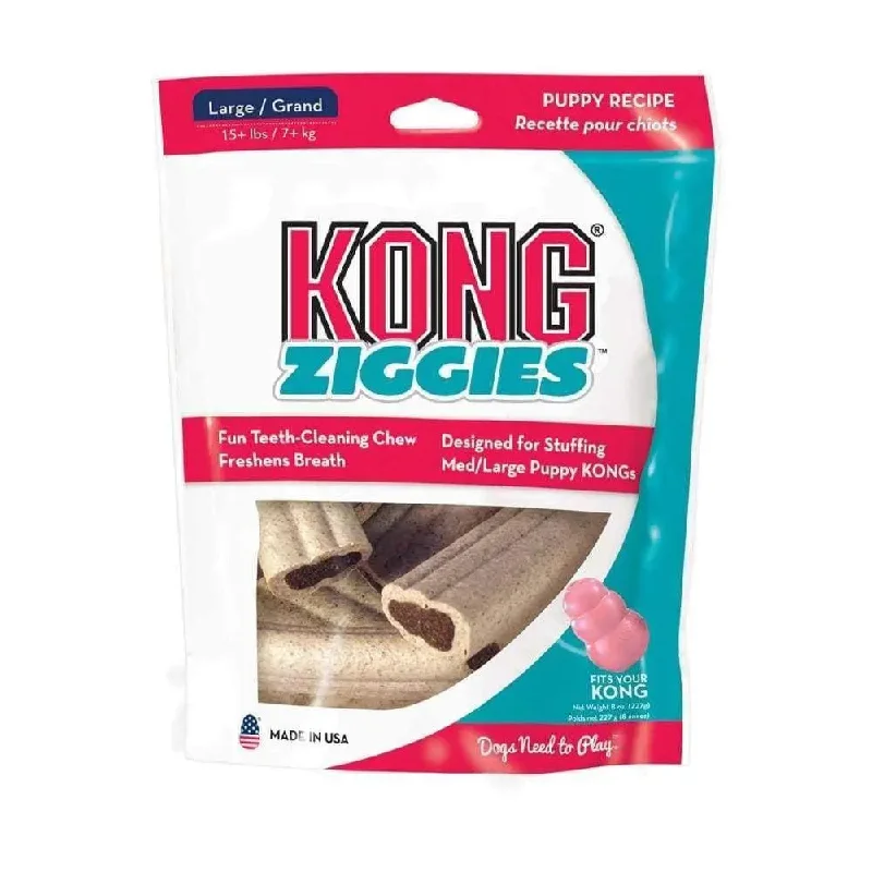 Kong® Ziggies™ Puppy Dog Treats Tan Small, 7 Oz