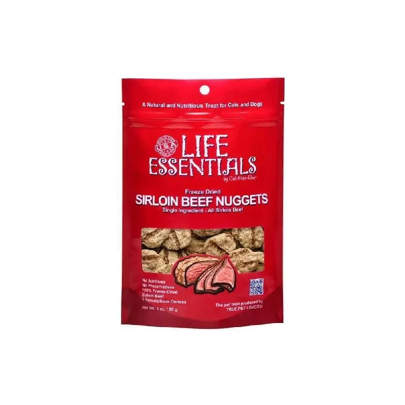 Cat-Man-Doo™ Life Essentials Freeze Dried Sirloin Beef Nugget for Cat & Dog