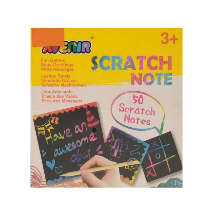 CH191600 AVENIR SCRATCH NOTE BOOK (3+ YEAR) B.G