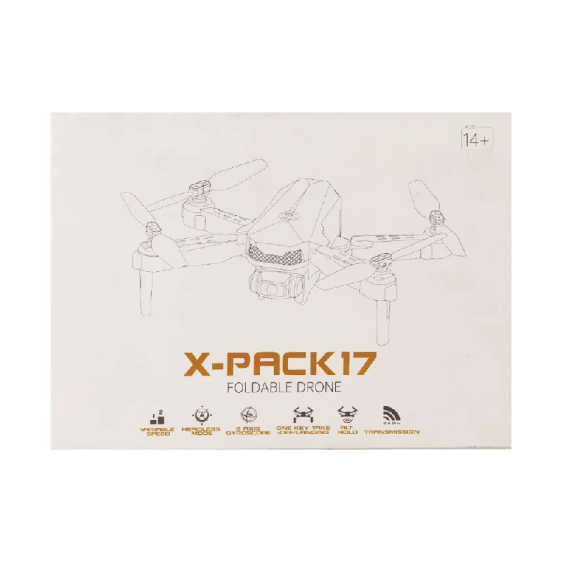 X-PACK-17 FOLDABLE DRONE R/C IR