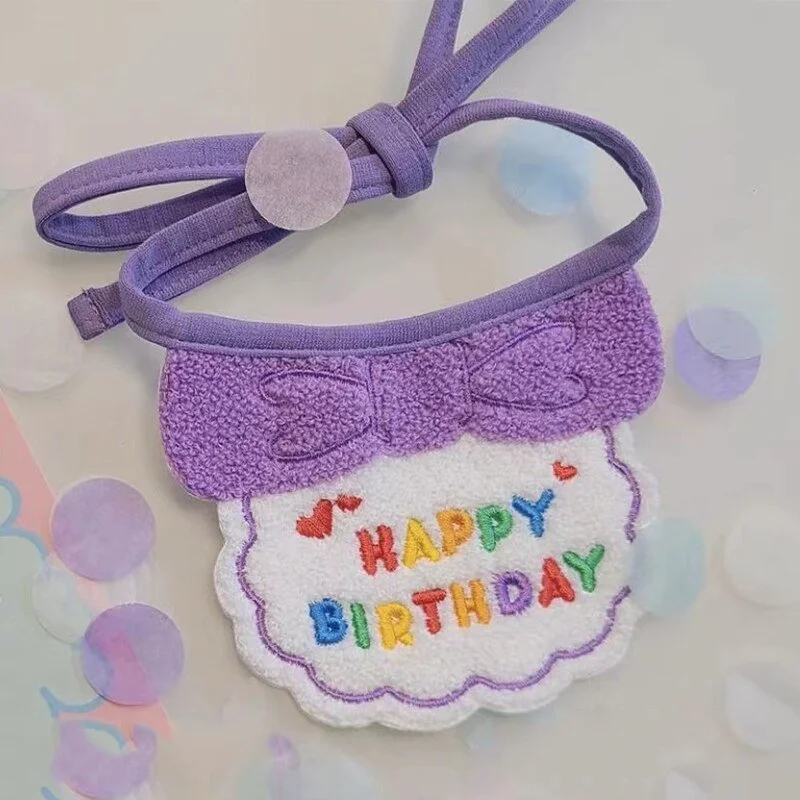 Purple bib