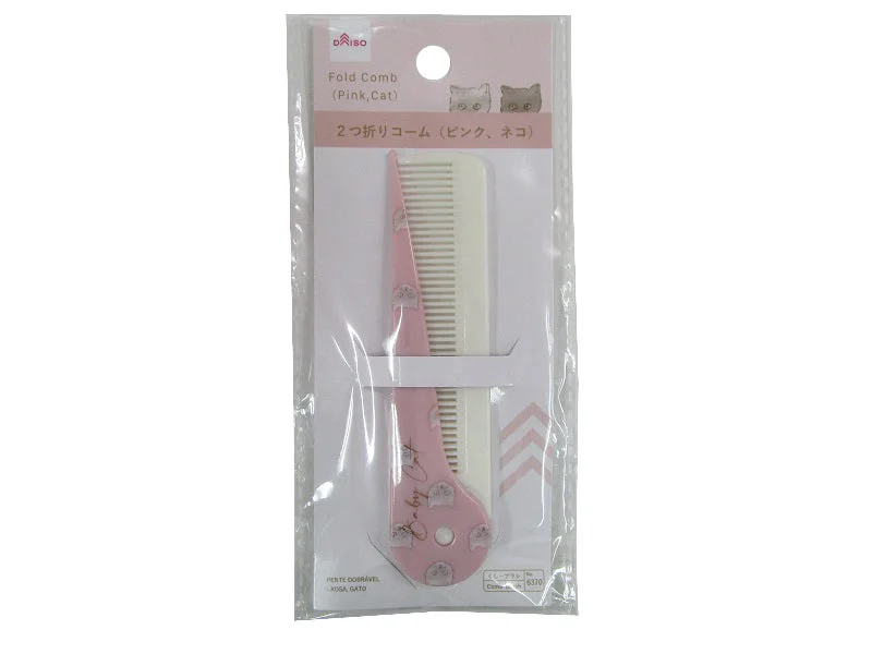 Fold Comb(Pink Cat)
