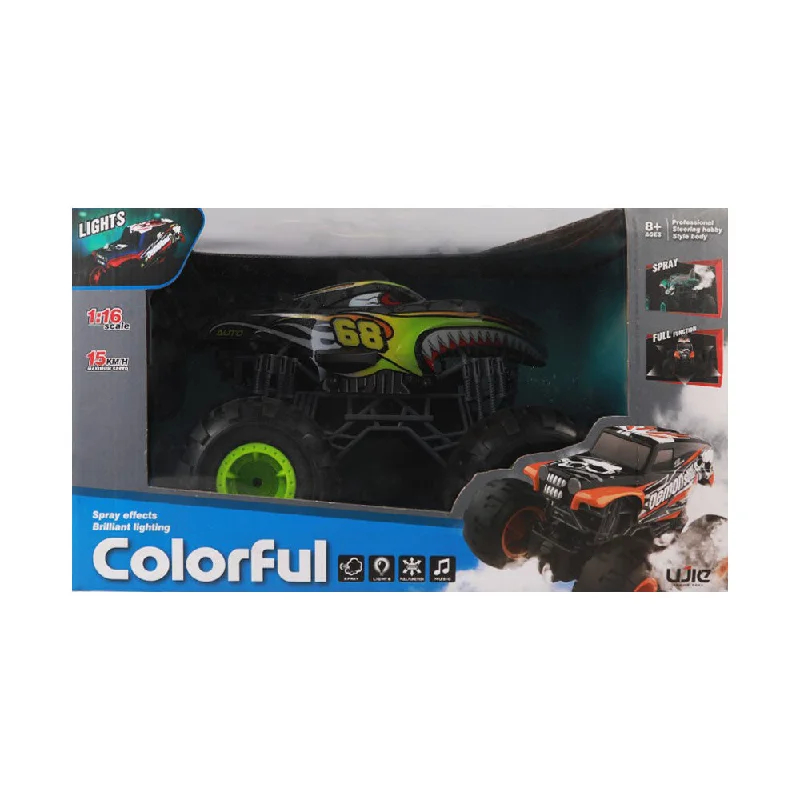 UJ99-D162 COLORFULL JEEP R/C IR (3+ YEAR)