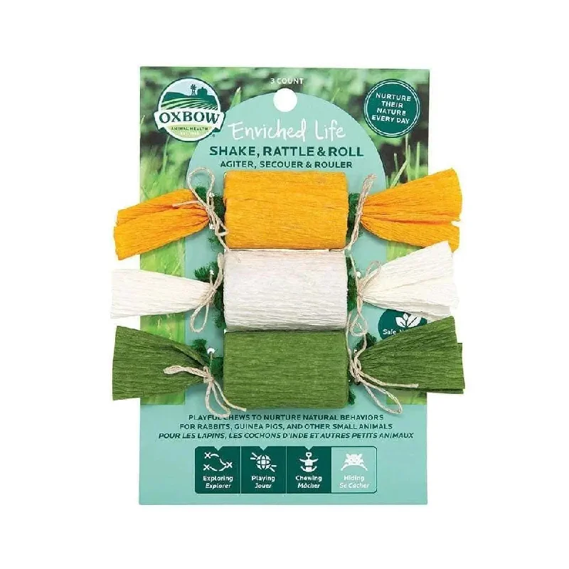 Oxbow Animal Health® Enriched Life Shake, Rattle & Roll for Small Animal
