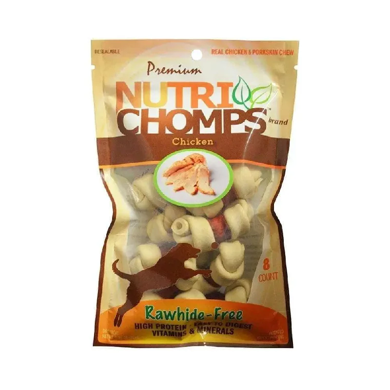 Nutri Chomps™ Mini Chicken Wrapped Knot Dog Treats 8 Count