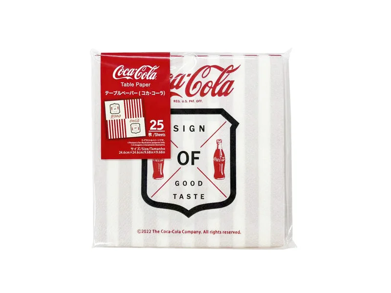 Table Paper - Coca-Cola - LECC - A - 25sheets -