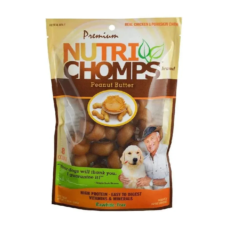 Nutri Chomps™ Peanut Butter Mini Knot Dog Treats 2 Inch 15 Count