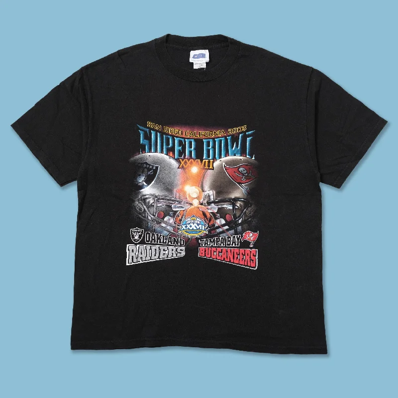 Vintage 2003 Super Bowl T-Shirt XLarge