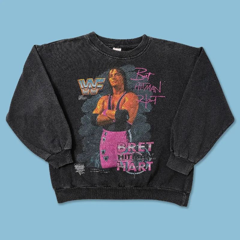 Vintage Women's Bret Hitman Hart Sweater Medium