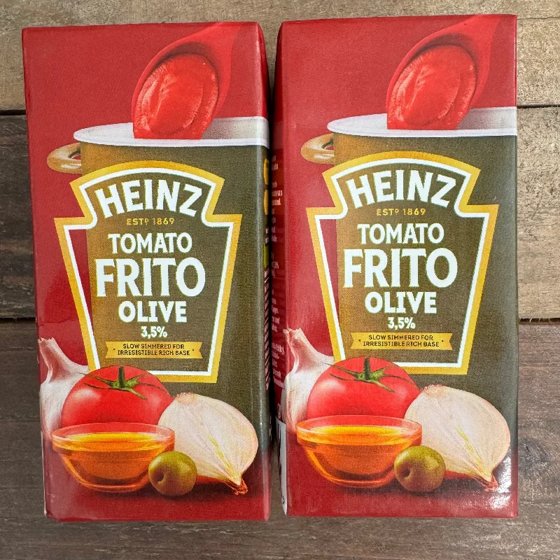 2x Heinz Tomato Frito with Olive Oil Packs (2x350g)