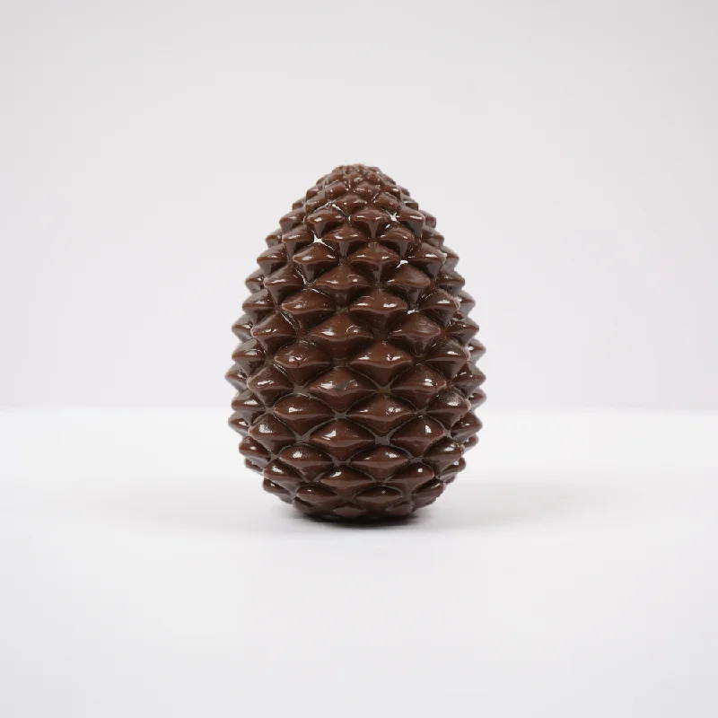 Skatrs Pinecone Treat Dispenser for Dogs (Brown)