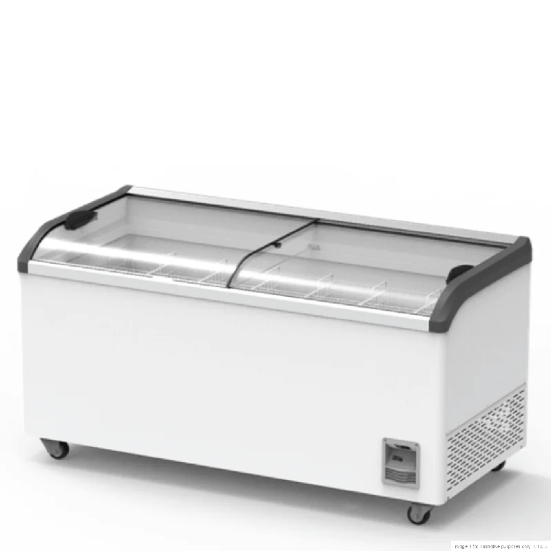 Thermaster Heavy Duty Supermarket Glass Sliding Lid Freezers 576L SD-576K