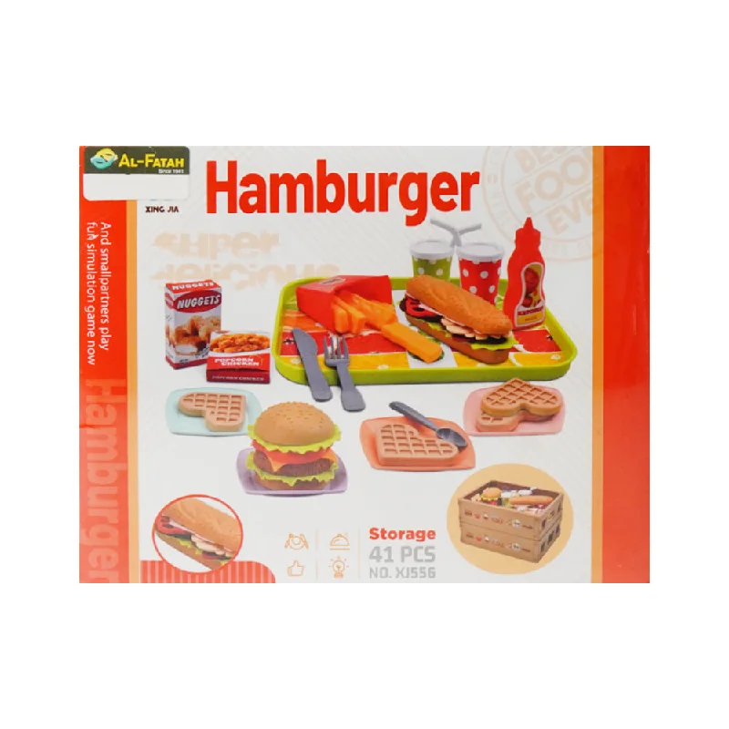 XJ556 HAMBURGUR PLAY SET 41PCS IR