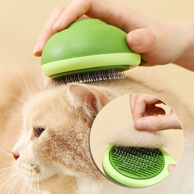 Cat Brush Hair Remover Cleaning Avocado Shaped Dog Grooming Tool Pet Combs Brush Stainless Steel Needle Pet Cleaning Care Cat Brush Hair Remover Cleaning Avocado Shaped Dog Grooming Tool Pet Combs Brush Stainless Steel Needle Pet Cleaning Care