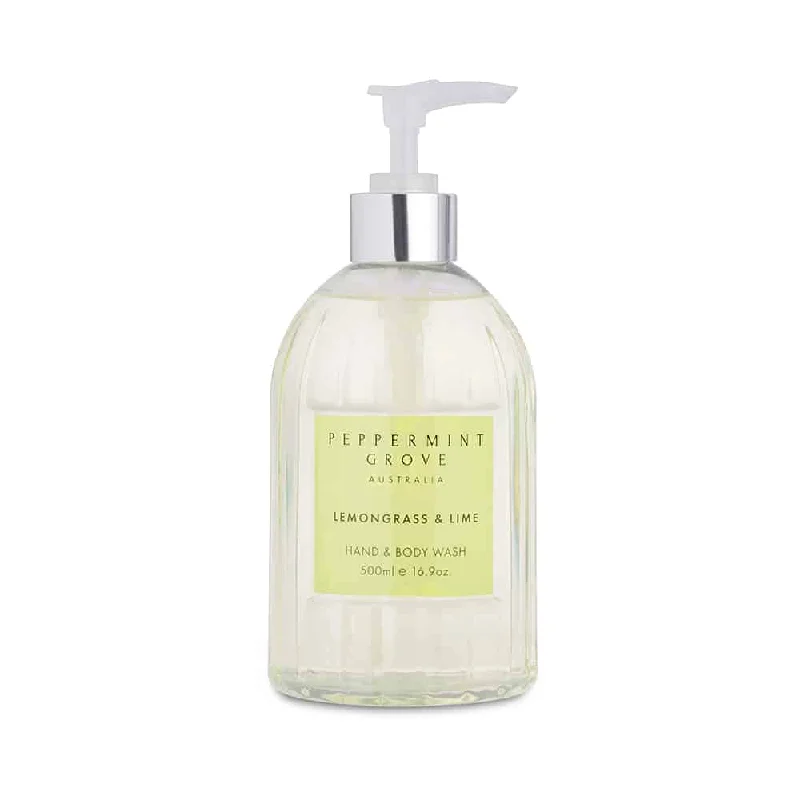 Peppermint Grove Australia Lemongrass & Lime Hand & Body Wash 500ml