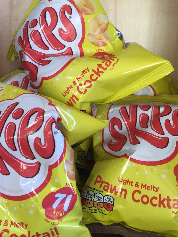 30x Skips Prawn Cocktail (5x 6 Packs x13.1g)