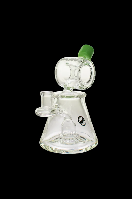 MAV Glass Barrel Top Pyramid UFO Water Pipe