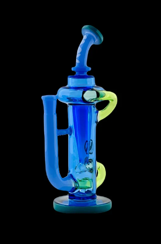 Blue and ooze