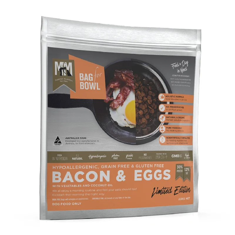 Meals for Mutts Grain Free Bacon & Eggs Adult Dry Dog Food