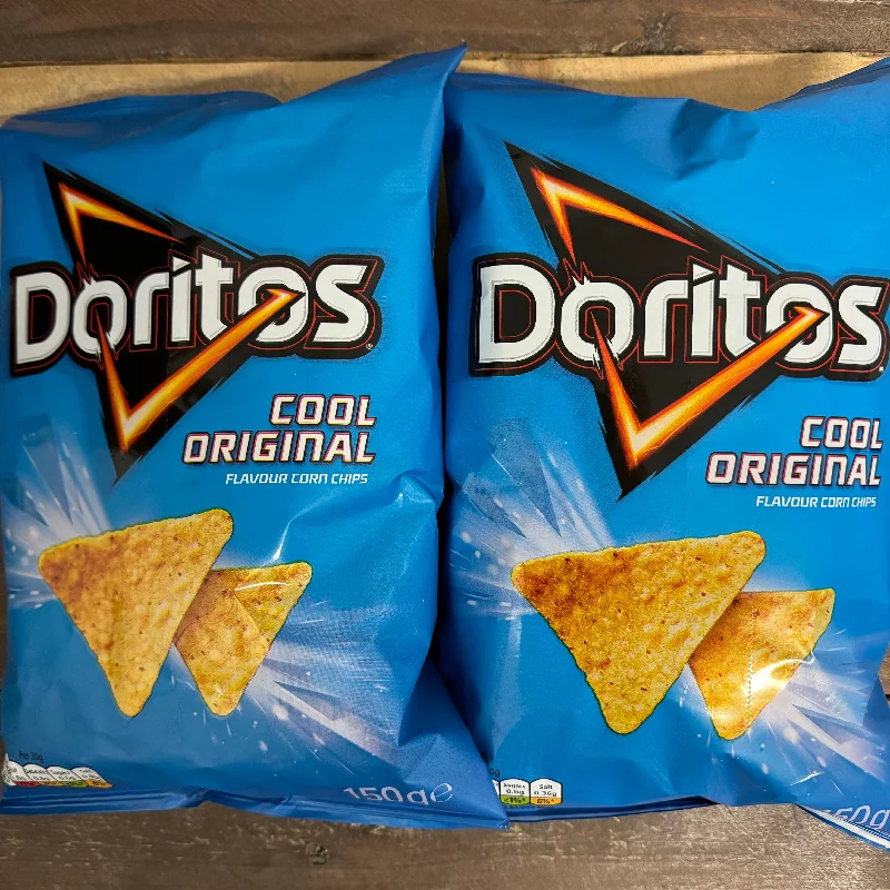 3x Doritos Cool Original Tortilla Chips Share Bags (3x150g)