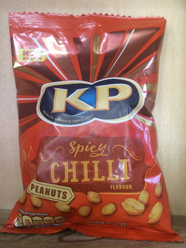 KP Spicy Chilli Peanuts 225g