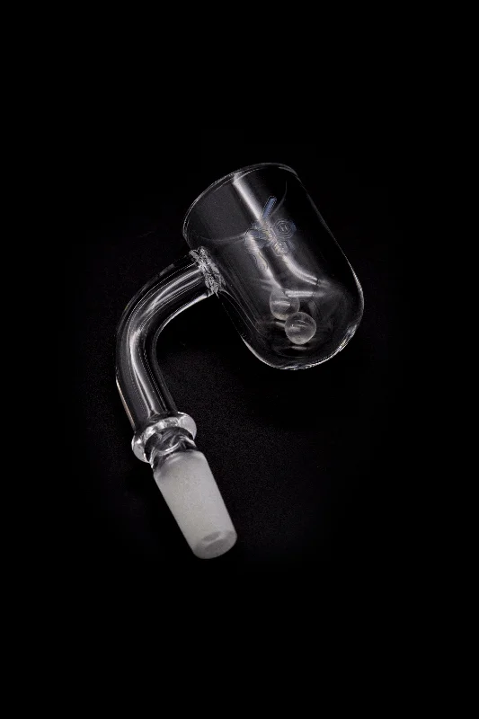 Honeybee Herb Honey Cyclone Quartz Banger - Yellow Line