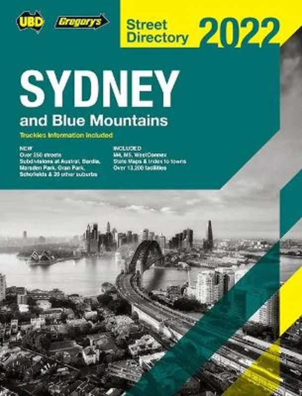 Sydney & Blue Mountains Street Directory 2022 58th