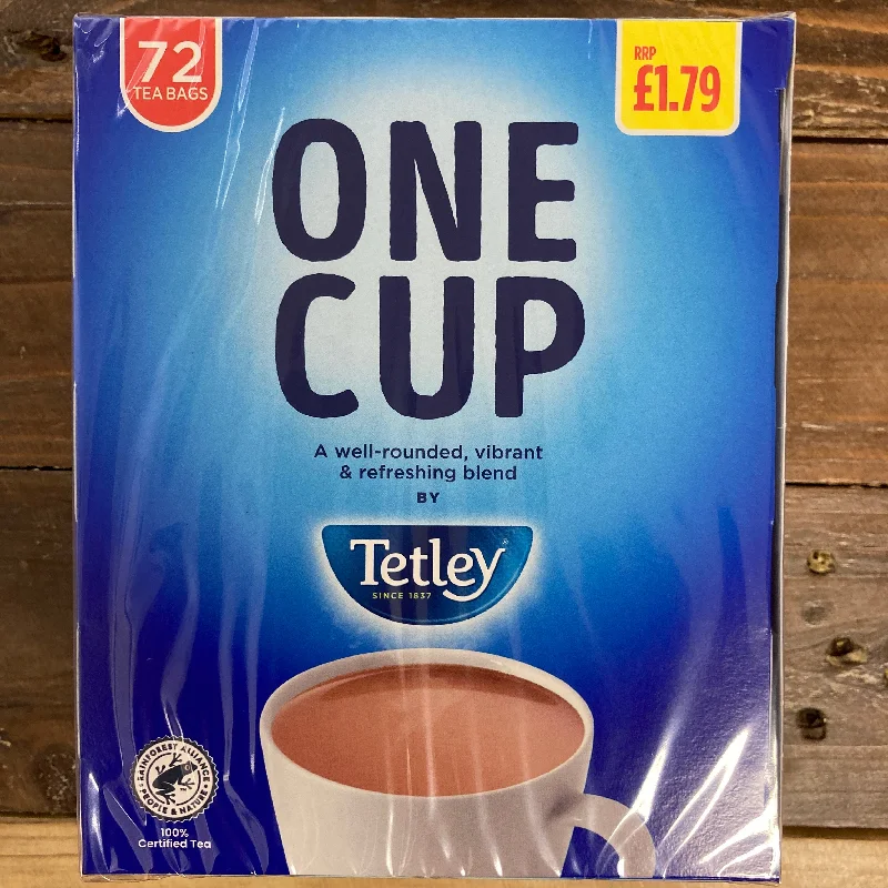 Tetley One Cup Tea Bags 72 Pack