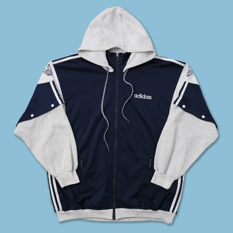 Vintage adidas Hooded Track Jacket Large