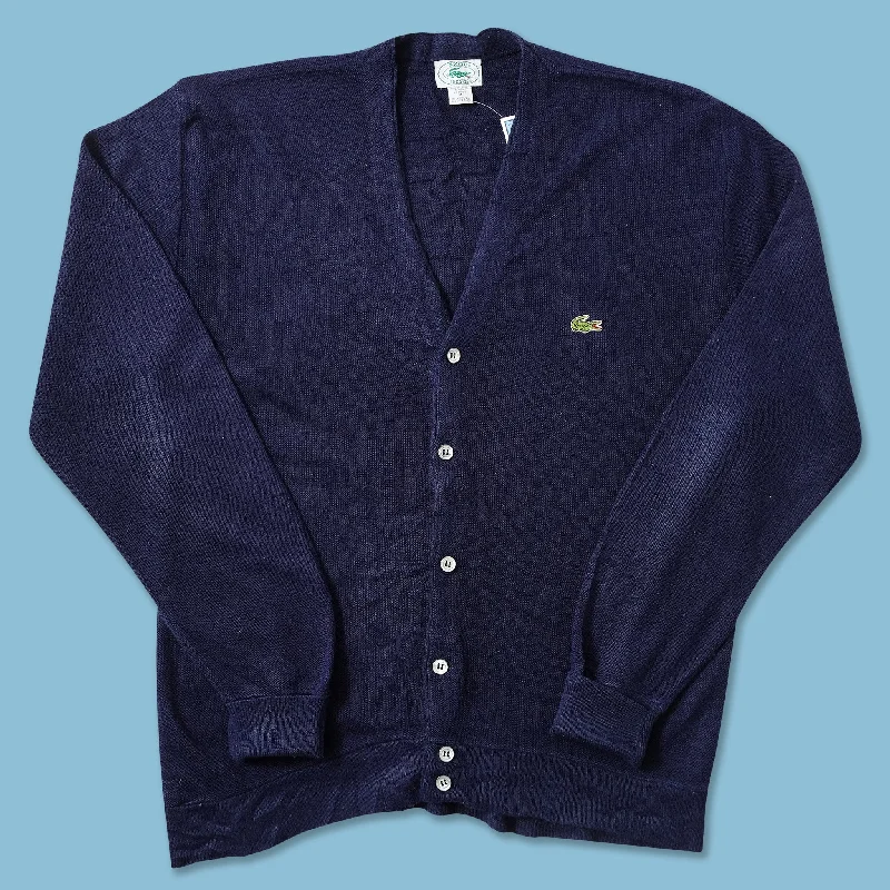 Vintage Izod Lacoste Knit Cardigan Medium