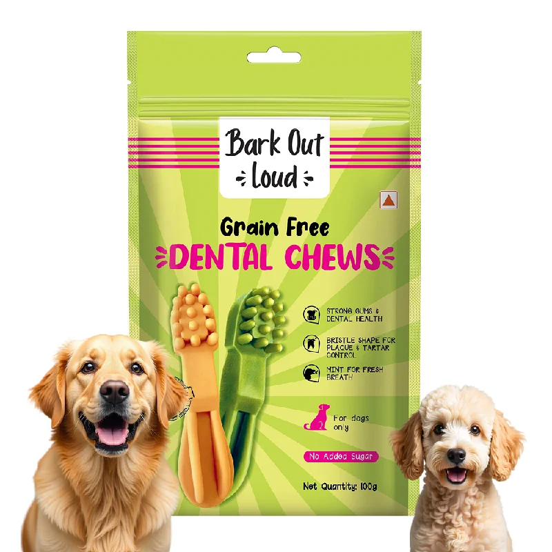 Bark Out Loud by Vivaldis Gluten Free Chicken Dental Sticks Dog Treats