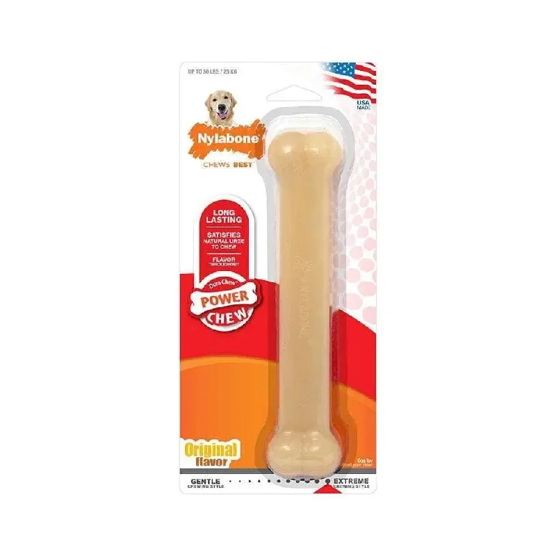 Nylabone® Dura Chews® Power Chews Original Flavor Long Lasting Chews Dog Toys Giant Up to 50 Lbs