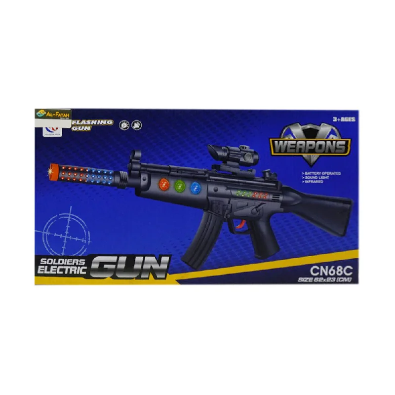 CN68 SOLDIER FLASHING GUN B/O