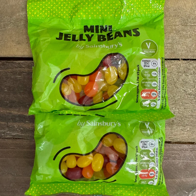 12x Low Price Mini Jelly Beans Sweets Bags (12x70g)