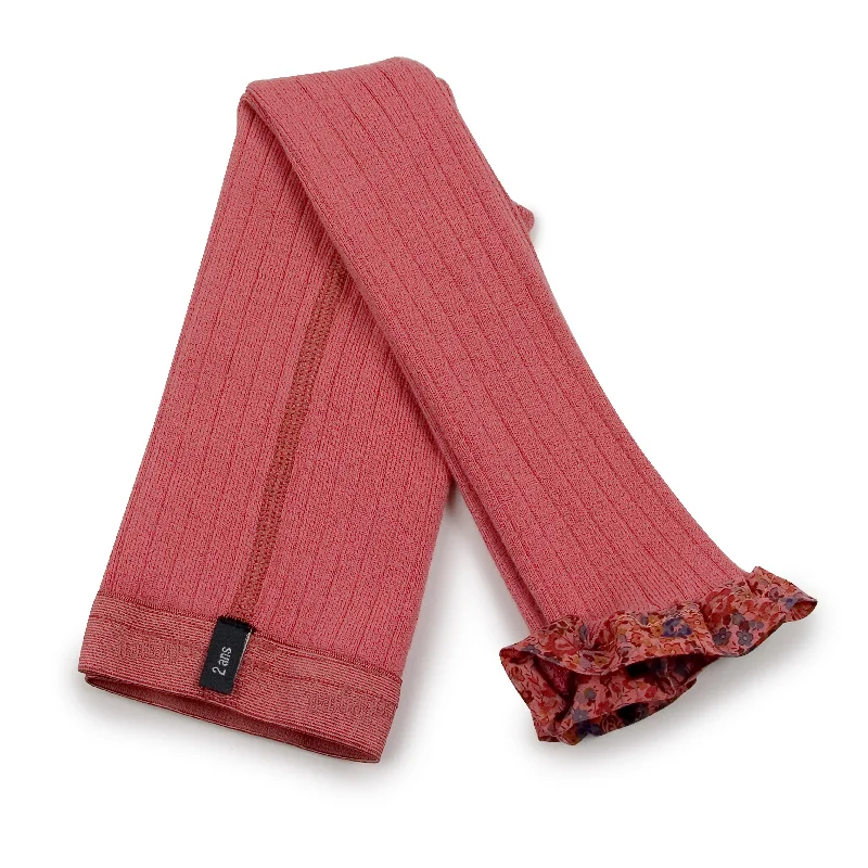Collegien Rose Litchi Catherine Footless Tights