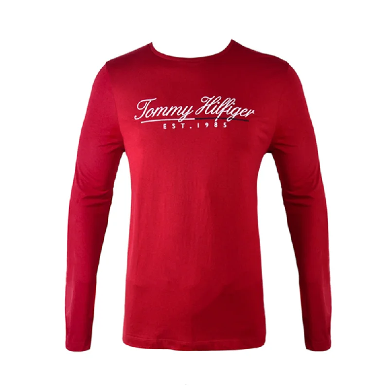 THE MEN L/S R-NECK T-SHIRT 78J7083-610 MHR (IR) L