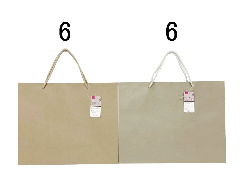 Gift bag simple nuance color(1.34ft x 1.01ft x 5.51in-41cm x 31cm x 14cm)