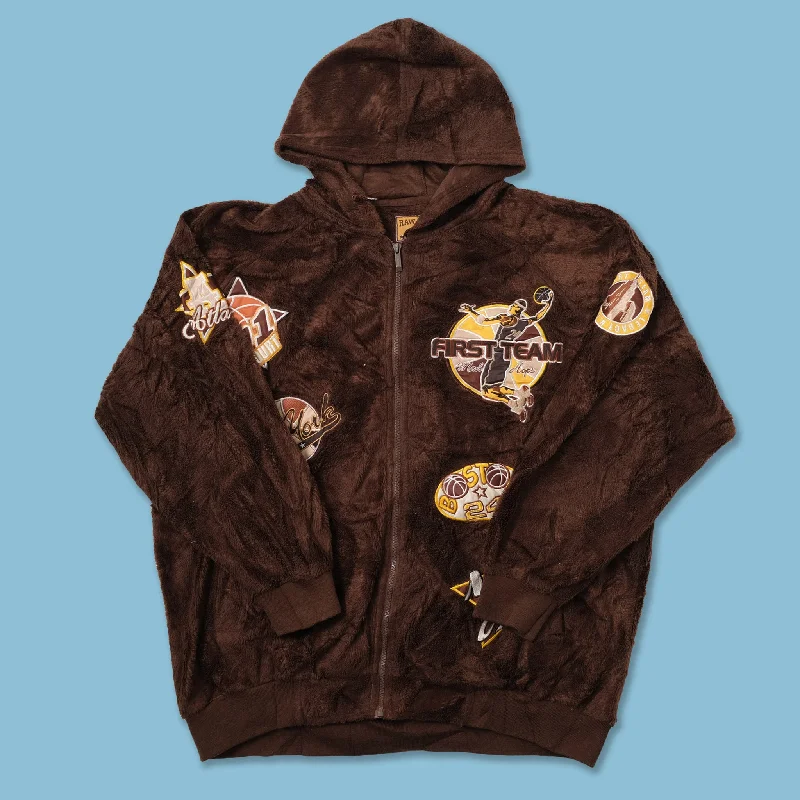 Vintage First Team Mad Hops Zip Hoody Large