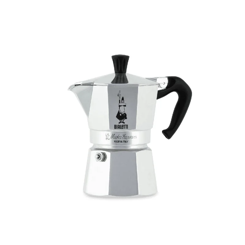 Bialetti Moka Express Aluminium Espresso Maker 3 Cup (150ml)