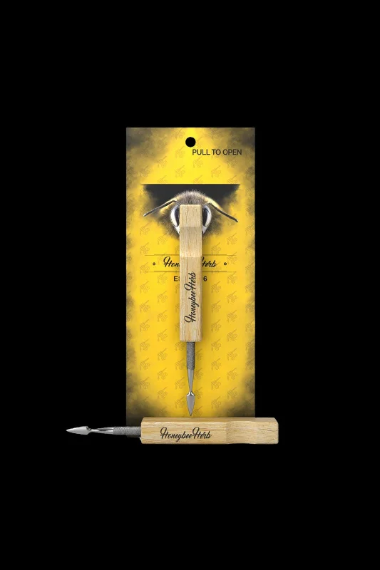 Honeybee Herb Wooden Dab Tool