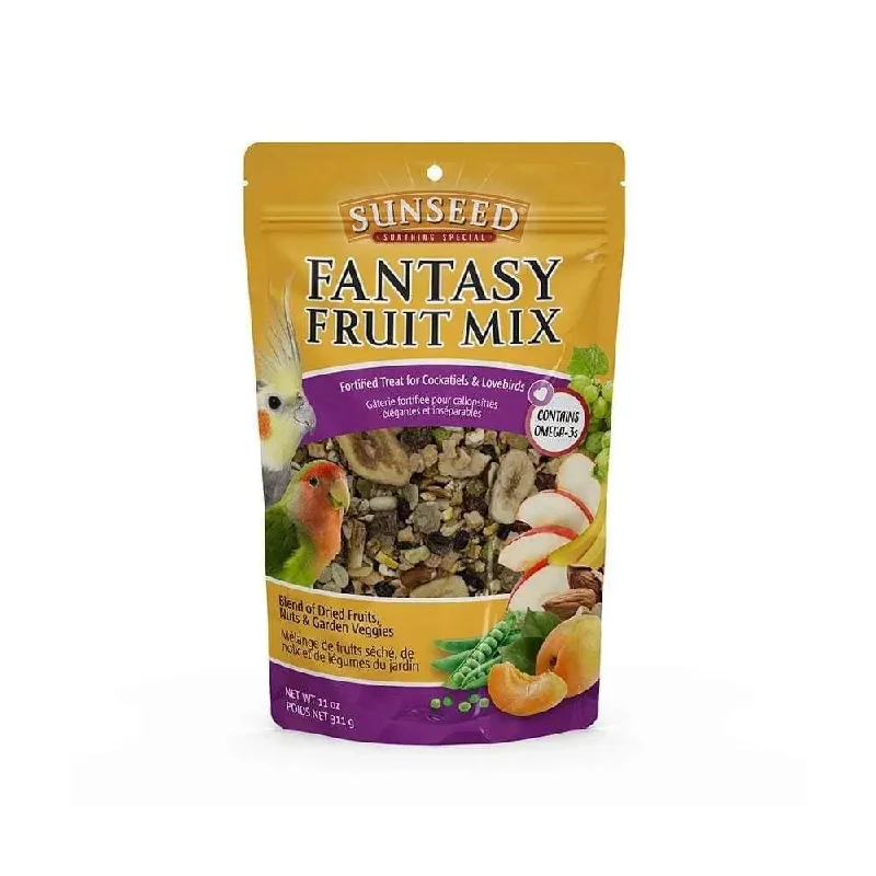 Sunseed® Fantasy Fruit Mix Treats for Cockatiels & LoveBirds 11 Oz