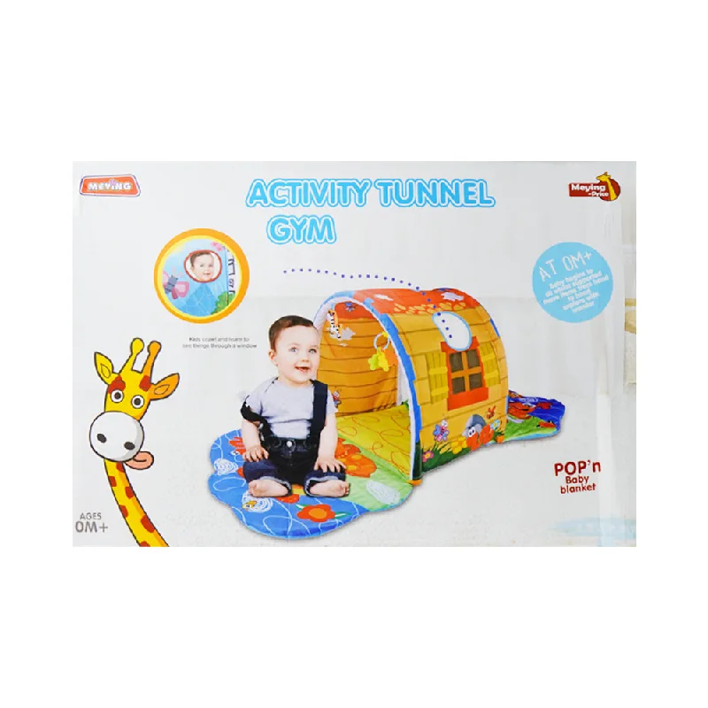 023-62D ACTIVITY TUNNEL PLAY GYM