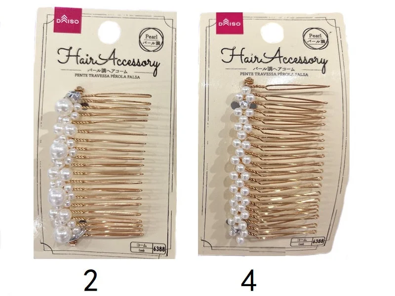 Artificial Pearl Hair Comb