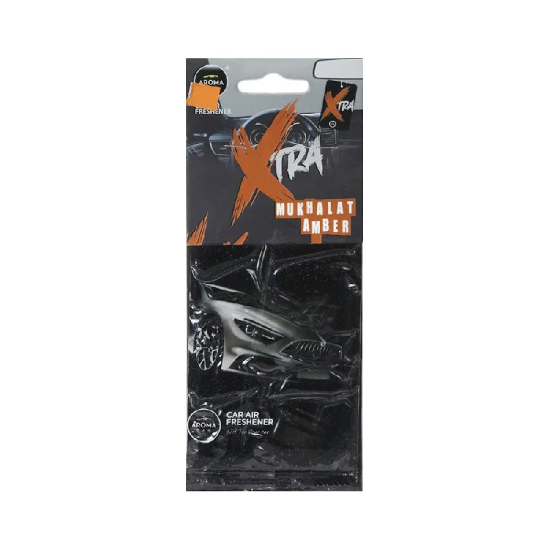 AROMA CAR XTRA CAR AIR FRESHENER MUKHALAT AMBER