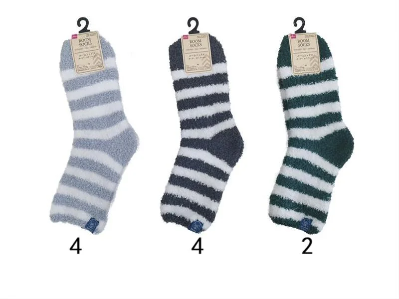 Room Socks -Striped - Tag - Animal-